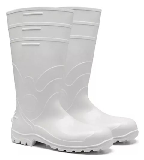 BOTA BRACOL PVC CANO LONGO BRANCA CA 35223