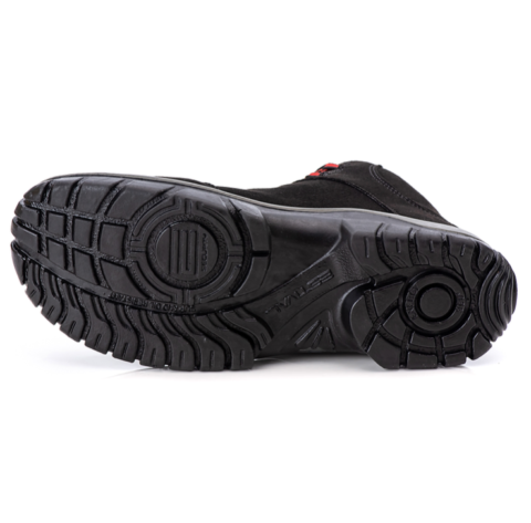 SAPATO ENERGY MICROFIBRA RENO PRETO/VERMELHO ESTIVAL CA 44592 - Image 4