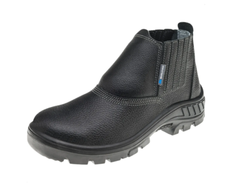 BOTA BICO PLASTICO COURO RELAX PRETO MARLUVAS CA  43377 - Image 2