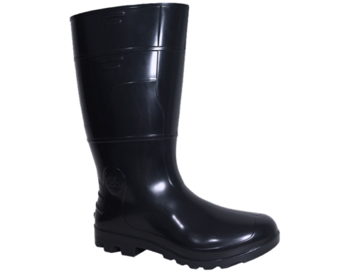 BOTA KADESH PVC CANO ALTO PRETA - C.A. 42149