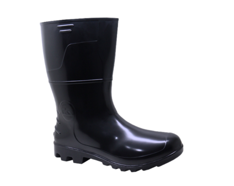 BOTA KADESH PVC CANO MEDIO PRETO - C.A. 42149