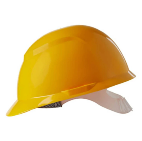 CAPACETE/CASCO AVANT AMARELO COM SUSPENSAO PLASTICA CAMPER - C.A. 34414