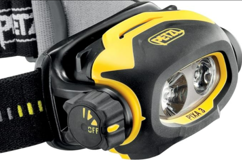 LANTERNA DE CABECA ANTIEXPLOSIVA 100 LUMENS PETZL - PIXA 3