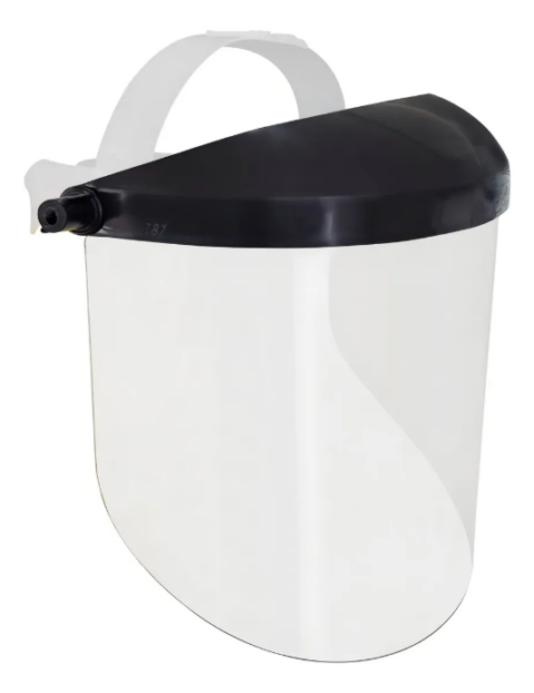 PROTETOR VISEIRA FACIAL PLASTCOR  INCOLOR - C.A.  15019