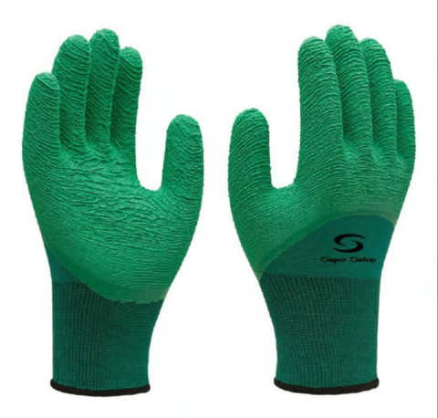 LUVA SS VERDE SUPER SAFETY - C.A. 31895