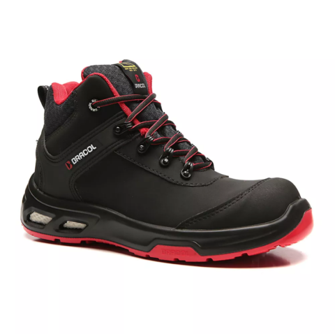 COTURNO DETROIT PRO BTIM PRETO/VERMELHO BRACOL - C.A. 49294